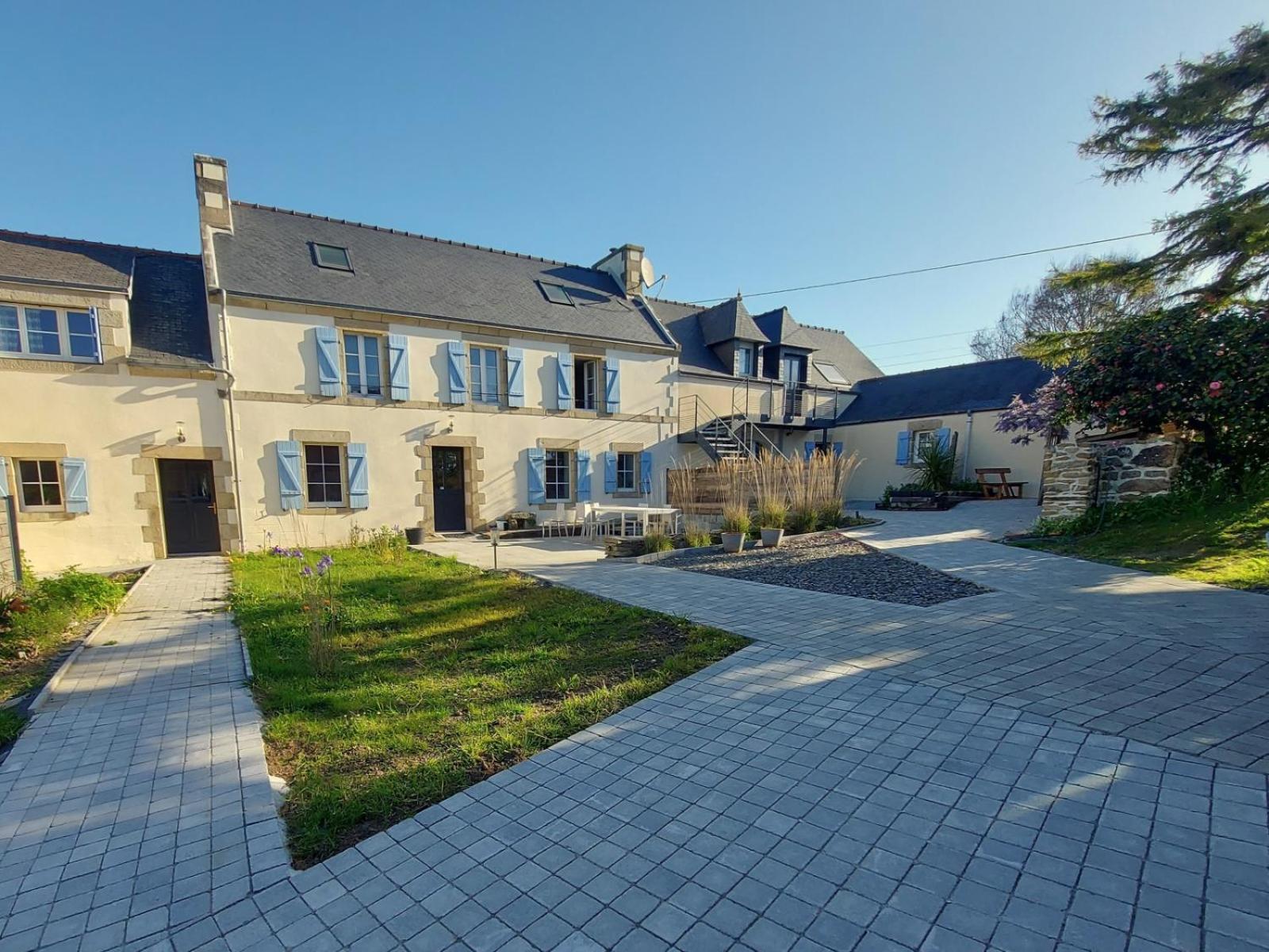Le Quartier D'Hiver, Maison D'Hotes Cléden-Cap-Sizun Exterior foto